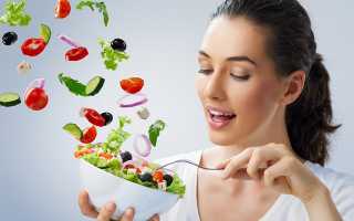 Правильная диета при молочнице