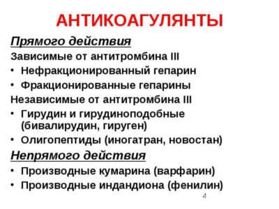 Препараты после ишемического инсульта