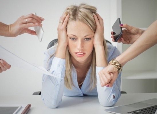Стресс у женщины
