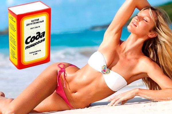 Сода при молочице