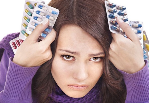 Прием таблеток