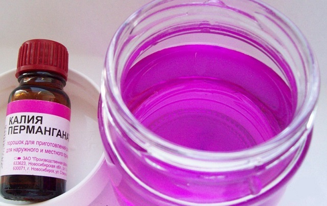 Раствор марганцовки