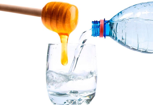 Мед с водой