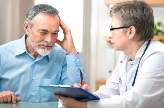 Мужчина у врача