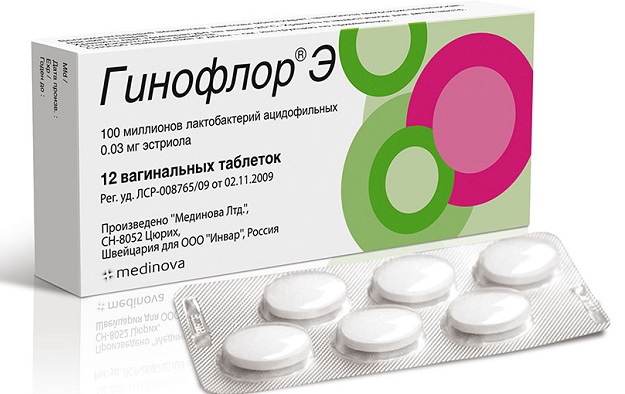 Гинофлор вагинальные таблетки