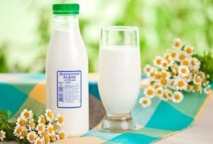 Кефир и травы