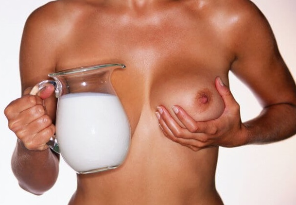 Молочница груди