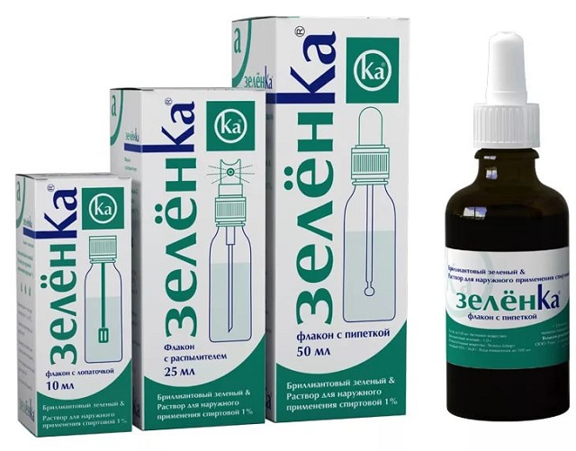 Зеленка от молочницы при беременности