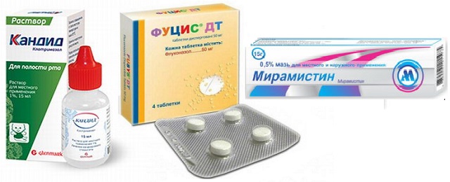 Средства для лечения молочницы во рту